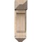 Ekena Millwork Legacy Arts and Crafts Smooth Bracket w/ Offset Brace, Douglas Fir, 7 1/2"W x 18"D x 26"H BKT0806X18X26LEC03SDF - alternate 3